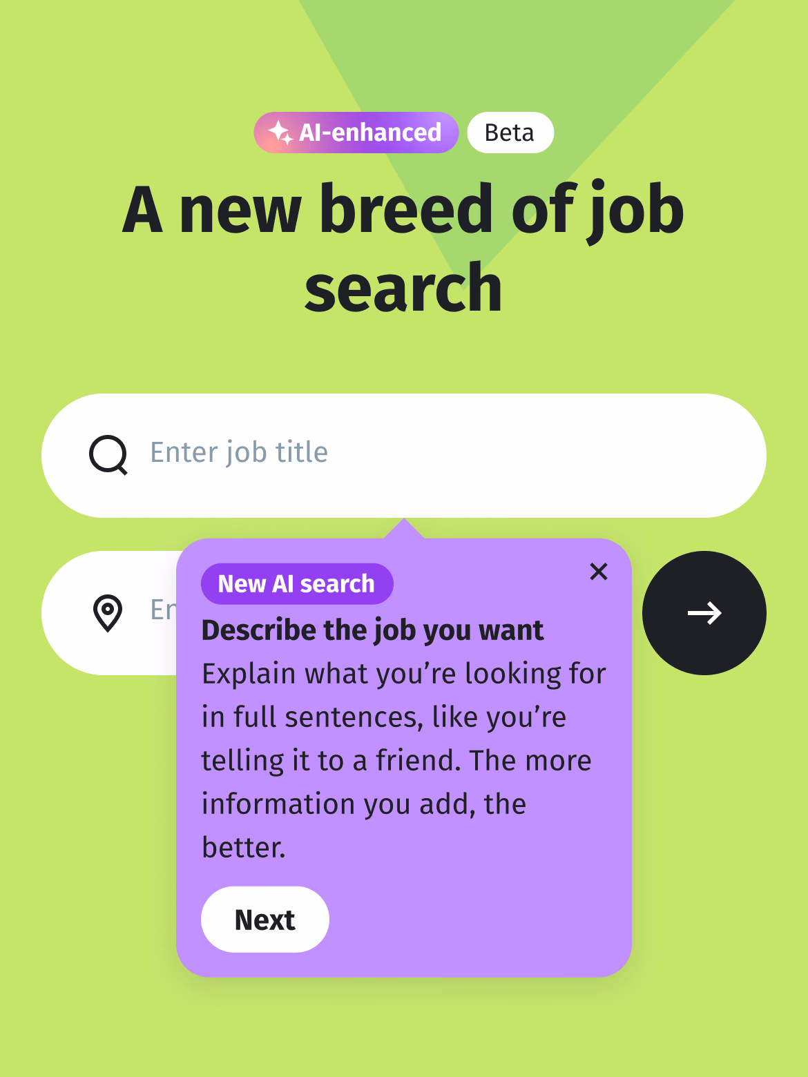 Reference UI screen
